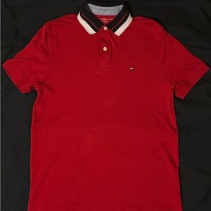 Tommy Hilfiger Men's Red Polo Shirt